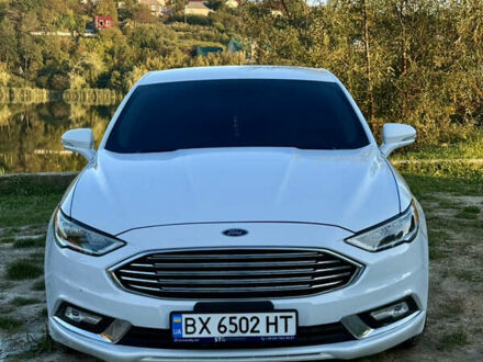 Форд Фьюжн 2017 в Хмельницком на Automoto.ua Белый Форд Фьюжн, объемом двигателя 2 л и пробегом 155 тыс. км за 14300 $, фото 1 на Automoto.ua
