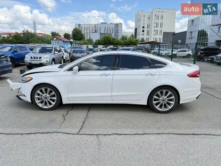 Форд Фьюжн 2017 в Киеве на Automoto.ua Белый Форд Фьюжн, объемом двигателя 2 л и пробегом 138 тыс. км за 11500 $, фото 1 на Automoto.ua