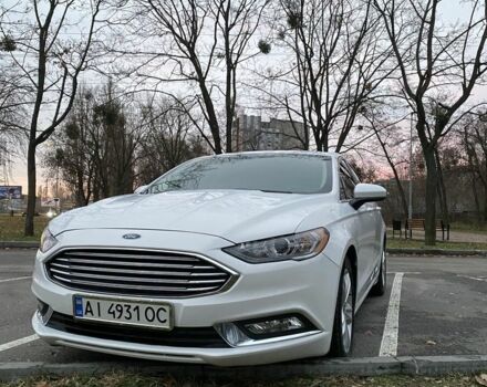 Белый Форд Фьюжн, объемом двигателя 2.5 л и пробегом 63 тыс. км за 15400 $, фото 1 на Automoto.ua