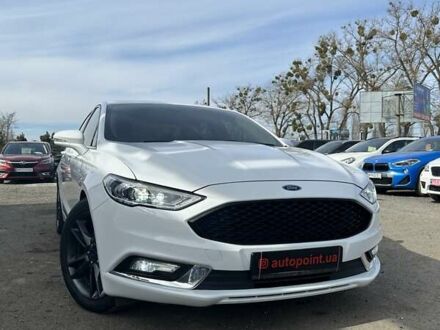 Форд Фьюжн 2018 в Киеве на Automoto.ua Белый Форд Фьюжн, объемом двигателя 2 л и пробегом 55 тыс. км за 14700 $, фото 1 на Automoto.ua