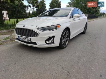 Форд Фьюжн 2019 в Белой Церкве на Automoto.ua Белый Форд Фьюжн, объемом двигателя 2 л и пробегом 147 тыс. км за 12600 $, фото 1 на Automoto.ua