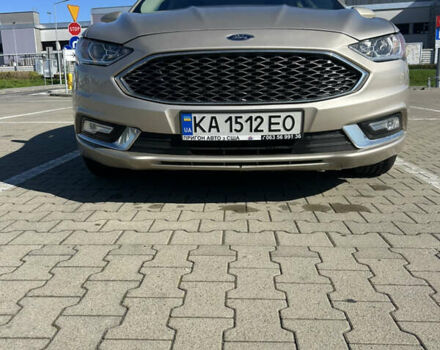 Форд Фьюжн 2017 в Киеве на Automoto.ua Бежевый Форд Фьюжн, объемом двигателя 2.5 л и пробегом 170 тыс. км за 14500 $, фото 4 на Automoto.ua