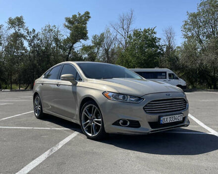 Бежевый Форд Фьюжн, объемом двигателя 2 л и пробегом 64 тыс. км за 10800 $, фото 1 на Automoto.ua