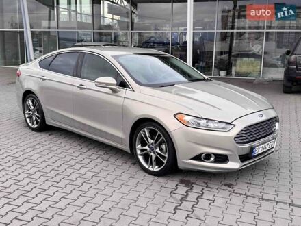 Форд Фьюжн 2015 в Хмельницком на Automoto.ua Бежевый Форд Фьюжн, объемом двигателя 2 л и пробегом 57 тыс. км за 10600 $, фото 1 на Automoto.ua