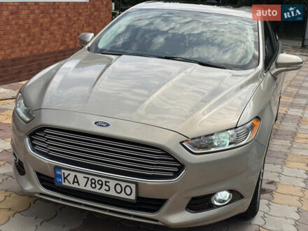 Форд Фьюжн 2015 в Василькове на Automoto.ua Бежевый Форд Фьюжн, объемом двигателя 2 л и пробегом 156 тыс. км за 14200 $, фото 1 на Automoto.ua