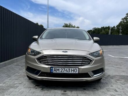 Форд Фьюжн 2016 в Белой Церкве на Automoto.ua Бежевый Форд Фьюжн, объемом двигателя 2 л и пробегом 228 тыс. км за 11200 $, фото 1 на Automoto.ua