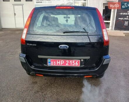 Черный Форд Фьюжн, объемом двигателя 1.4 л и пробегом 185 тыс. км за 5100 $, фото 12 на Automoto.ua