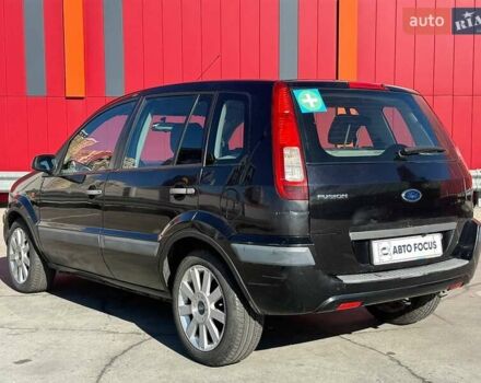 Черный Форд Фьюжн, объемом двигателя 1.4 л и пробегом 235 тыс. км за 4290 $, фото 5 на Automoto.ua