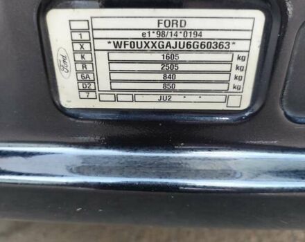 Чорний Форд Фьюжен, об'ємом двигуна 1.4 л та пробігом 240 тис. км за 5900 $, фото 29 на Automoto.ua