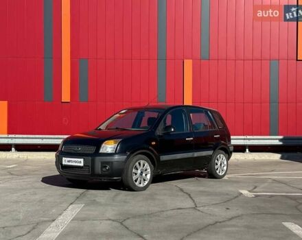 Черный Форд Фьюжн, объемом двигателя 1.4 л и пробегом 235 тыс. км за 4290 $, фото 3 на Automoto.ua