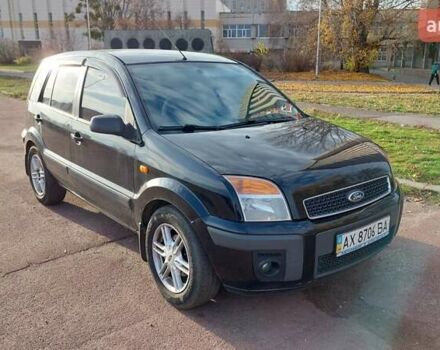 Черный Форд Фьюжн, объемом двигателя 1.6 л и пробегом 318 тыс. км за 4200 $, фото 1 на Automoto.ua