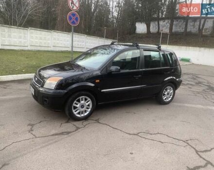 Черный Форд Фьюжн, объемом двигателя 1.39 л и пробегом 192 тыс. км за 4300 $, фото 1 на Automoto.ua