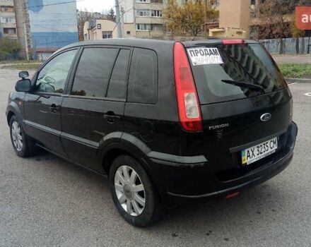 Черный Форд Фьюжн, объемом двигателя 1.6 л и пробегом 213 тыс. км за 6200 $, фото 2 на Automoto.ua