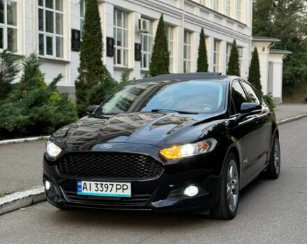 Черный Форд Фьюжн, объемом двигателя 2 л и пробегом 216 тыс. км за 10000 $, фото 3 на Automoto.ua