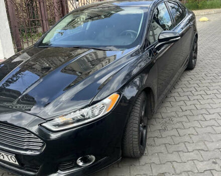 Черный Форд Фьюжн, объемом двигателя 2 л и пробегом 129 тыс. км за 10500 $, фото 1 на Automoto.ua