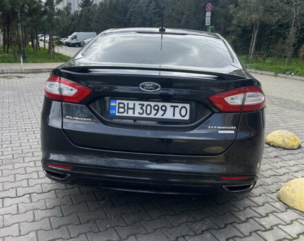 Черный Форд Фьюжн, объемом двигателя 2 л и пробегом 129 тыс. км за 10500 $, фото 3 на Automoto.ua