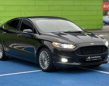 Черный Форд Фьюжн, объемом двигателя 2 л и пробегом 218 тыс. км за 11999 $, фото 1 на Automoto.ua
