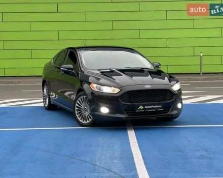 Черный Форд Фьюжн, объемом двигателя 2 л и пробегом 218 тыс. км за 11999 $, фото 2 на Automoto.ua