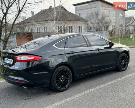 Черный Форд Фьюжн, объемом двигателя 1.6 л и пробегом 227 тыс. км за 7700 $, фото 13 на Automoto.ua