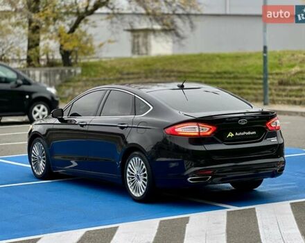 Черный Форд Фьюжн, объемом двигателя 2 л и пробегом 218 тыс. км за 11999 $, фото 15 на Automoto.ua