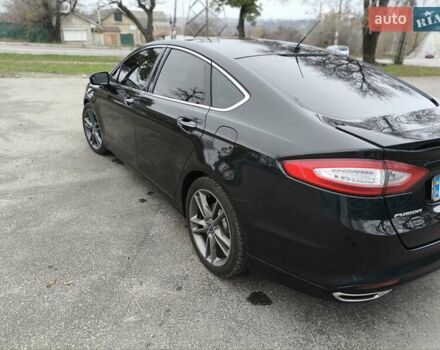 Черный Форд Фьюжн, объемом двигателя 2 л и пробегом 192 тыс. км за 12000 $, фото 4 на Automoto.ua