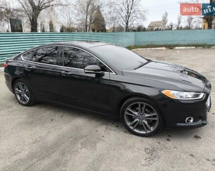 Черный Форд Фьюжн, объемом двигателя 2 л и пробегом 192 тыс. км за 12000 $, фото 12 на Automoto.ua