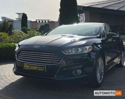 Черный Форд Фьюжн, объемом двигателя 1.5 л и пробегом 132 тыс. км за 11800 $, фото 2 на Automoto.ua