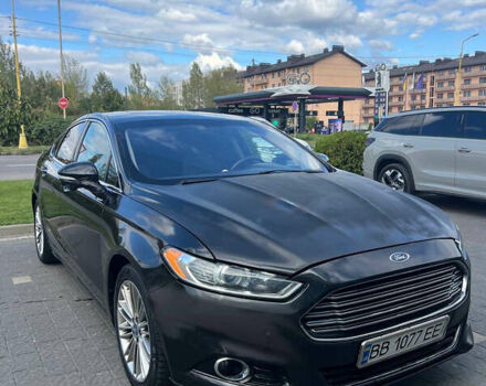 Черный Форд Фьюжн, объемом двигателя 2 л и пробегом 196 тыс. км за 8500 $, фото 1 на Automoto.ua