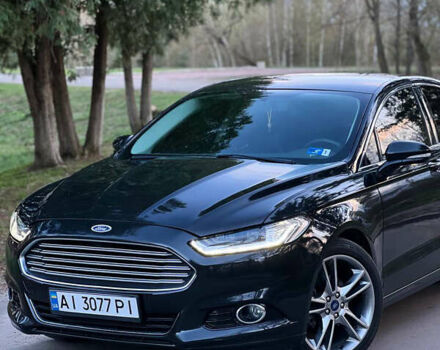 Черный Форд Фьюжн, объемом двигателя 2 л и пробегом 172 тыс. км за 11200 $, фото 2 на Automoto.ua