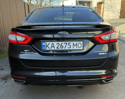 Чорний Форд Фьюжен, об'ємом двигуна 2 л та пробігом 187 тис. км за 9600 $, фото 10 на Automoto.ua