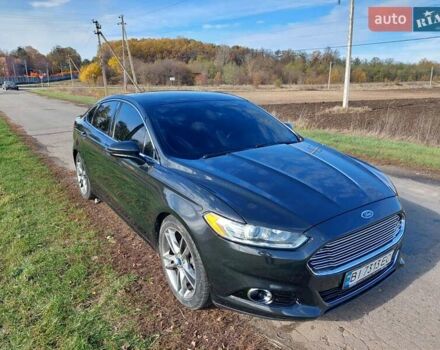 Форд Фьюжн 2013 в Зенькове на Automoto.ua Черный Форд Фьюжн, объемом двигателя 2 л и пробегом 165 тыс. км за 10600 $, фото 7 на Automoto.ua