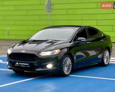 Черный Форд Фьюжн, объемом двигателя 2 л и пробегом 218 тыс. км за 11999 $, фото 3 на Automoto.ua