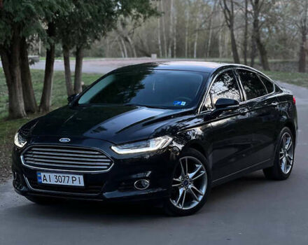 Черный Форд Фьюжн, объемом двигателя 2 л и пробегом 172 тыс. км за 11200 $, фото 1 на Automoto.ua