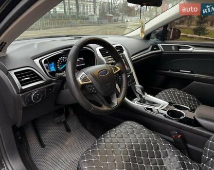 Черный Форд Фьюжн, объемом двигателя 2.5 л и пробегом 181 тыс. км за 9990 $, фото 12 на Automoto.ua