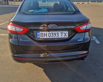Форд Фьюжн 2013 в Одессе на Automoto.ua Черный Форд Фьюжн, объемом двигателя 1.6 л и пробегом 235 тыс. км за 9500 $, фото 2 на Automoto.ua