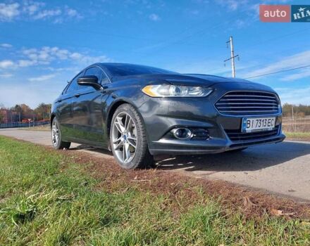 Форд Фьюжн 2013 в Зенькове на Automoto.ua Черный Форд Фьюжн, объемом двигателя 2 л и пробегом 165 тыс. км за 10600 $, фото 3 на Automoto.ua