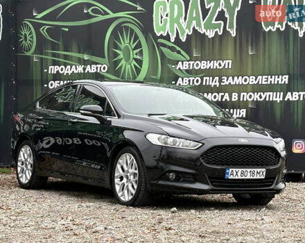 Черный Форд Фьюжн, объемом двигателя 2 л и пробегом 178 тыс. км за 10700 $, фото 3 на Automoto.ua