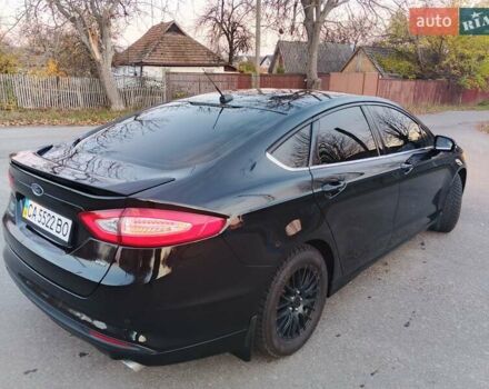 Черный Форд Фьюжн, объемом двигателя 2.5 л и пробегом 177 тыс. км за 10800 $, фото 12 на Automoto.ua