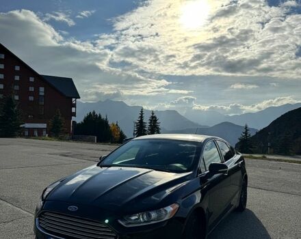 Форд Фьюжн 2014 в Залещиках на Automoto.ua Черный Форд Фьюжн, объемом двигателя 2 л и пробегом 220 тыс. км за 12490 $, фото 6 на Automoto.ua