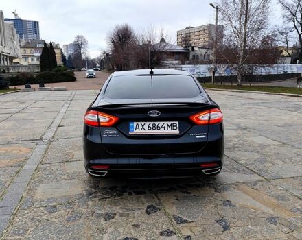 Черный Форд Фьюжн, объемом двигателя 2 л и пробегом 160 тыс. км за 9550 $, фото 5 на Automoto.ua