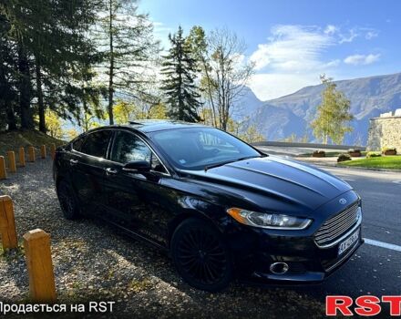 Форд Фьюжн 2014 в Залещиках на Automoto.ua Черный Форд Фьюжн, объемом двигателя 2 л и пробегом 220 тыс. км за 12490 $, фото 1 на Automoto.ua