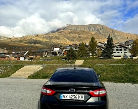 Форд Фьюжн 2014 в Залещиках на Automoto.ua Черный Форд Фьюжн, объемом двигателя 2 л и пробегом 220 тыс. км за 12490 $, фото 10 на Automoto.ua