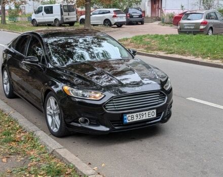 Форд Фьюжн 2014 в Чернигове на Automoto.ua Черный Форд Фьюжн, объемом двигателя 2 л и пробегом 214 тыс. км за 8900 $, фото 8 на Automoto.ua