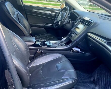 Форд Фьюжн 2014 в Залещиках на Automoto.ua Черный Форд Фьюжн, объемом двигателя 2 л и пробегом 220 тыс. км за 12490 $, фото 12 на Automoto.ua