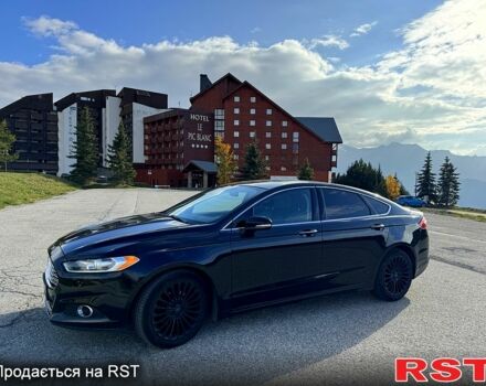 Форд Фьюжн 2014 в Залещиках на Automoto.ua Черный Форд Фьюжн, объемом двигателя 2 л и пробегом 220 тыс. км за 12490 $, фото 4 на Automoto.ua
