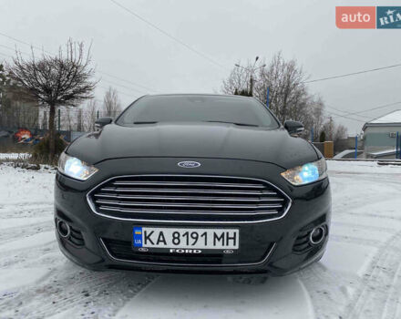 Черный Форд Фьюжн, объемом двигателя 2 л и пробегом 170 тыс. км за 13950 $, фото 1 на Automoto.ua