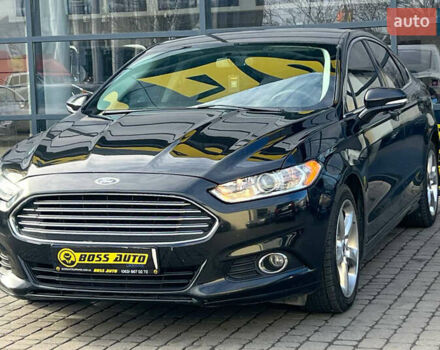 Черный Форд Фьюжн, объемом двигателя 1.5 л и пробегом 147 тыс. км за 10700 $, фото 2 на Automoto.ua