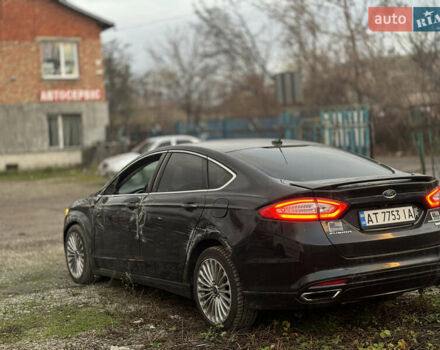 Черный Форд Фьюжн, объемом двигателя 2 л и пробегом 164 тыс. км за 5200 $, фото 3 на Automoto.ua