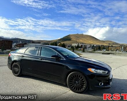 Форд Фьюжн 2014 в Залещиках на Automoto.ua Черный Форд Фьюжн, объемом двигателя 2 л и пробегом 220 тыс. км за 12490 $, фото 2 на Automoto.ua