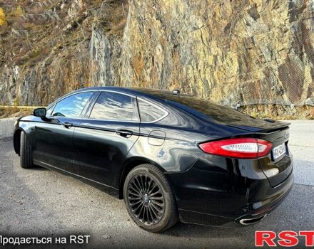 Форд Фьюжн 2014 в Залещиках на Automoto.ua Черный Форд Фьюжн, объемом двигателя 2 л и пробегом 220 тыс. км за 12490 $, фото 9 на Automoto.ua